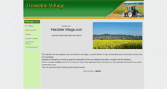 Desktop Screenshot of hextablevillage.com